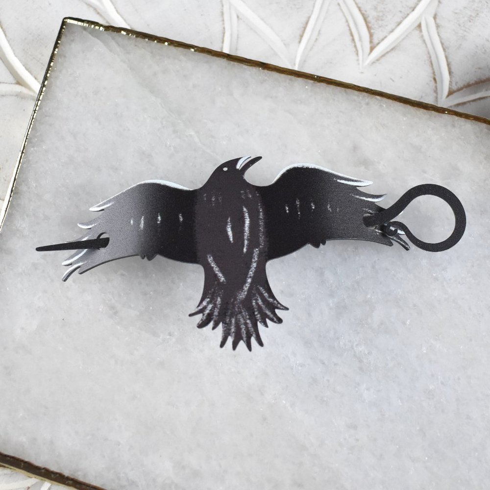 Raven Hairpin